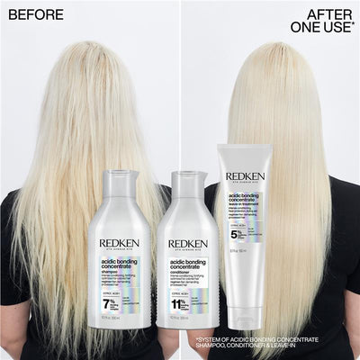 Redken Acidic Bonding Concentrate Shampoo 300ml - Ultimate Bond Repair
