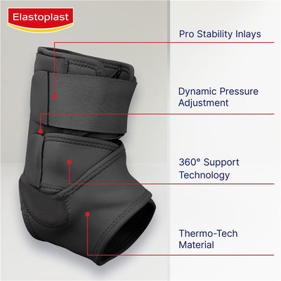 Elastoplast Protective Ankle Stabiliser - Adjustable Support