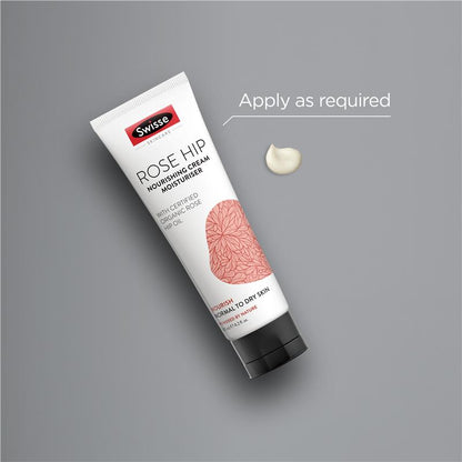 Swisse Skincare Rose Hip Nourishing Cream Moisturiser 125ml - Luxurious Hydration - Auzzi Store