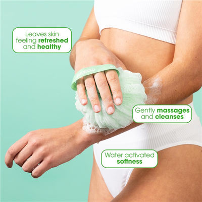 Manicare Eco Cleansing Puff – Reusable, 100% Recycled, All Skin (1)