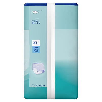TENA ProSkin XL Incontinence Pants Plus - 12 Pants , Unisex, High Absorbency
