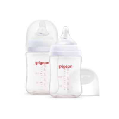 Pigeon SofTouch 160ml PP Bottle Twin Pack - Sustainable Feeding Solution