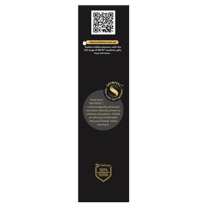 SKYN Large Non-Latex Condoms 10 Pack – Ultra Smooth Polyisoprene