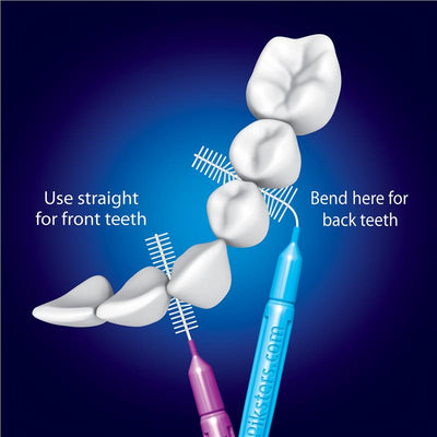 Piksters Interdental Brushes Size 5 Blue - 10 Pack for Optimal Oral Hygiene