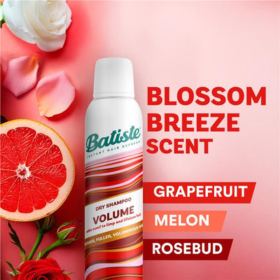 Batiste Hair Benefits Volume Dry Shampoo 50ml - Travel-Friendly Volume Boost