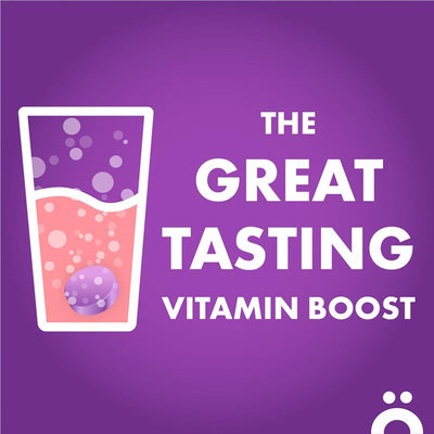 Voost Vitamin D Effervescent Tablets – 20 Berry, Bone & Immune Support