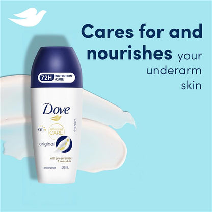 Dove Women Advanced Care Antiperspirant Deodorant 72h Roll On - Original 50ml-Auzzi Store