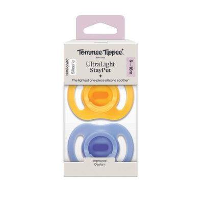 Tommee Tippee Ultralight Soother Day 6-18 Months - 2 Pack