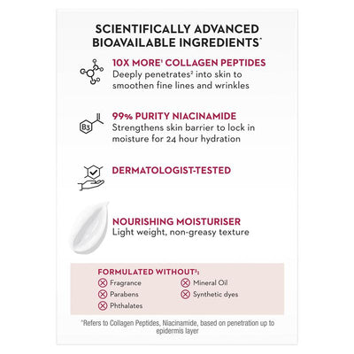 Olay Regenerist Collagen Peptide24 Face Cream Moisturiser - 50g