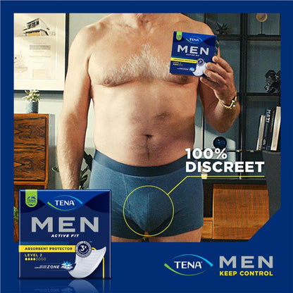 Tena Men’s Incontinence Pads Level 2 – 10 Pants
