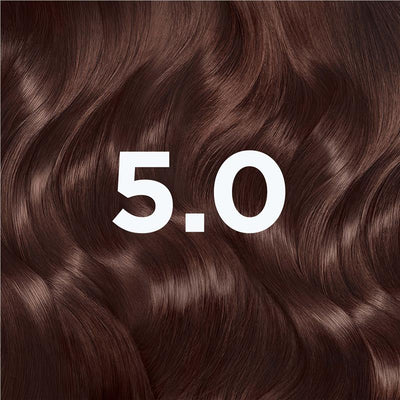Garnier Good Hair Colour 5.0 Coffee Roast Brown - 90% Natural Formula