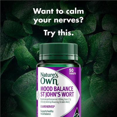 Nature's Own St John's Wort Mood Balance, 50 Tablets