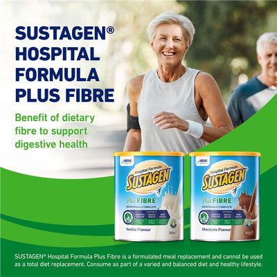 Sustagen Hospital Formula Plus Fibre Vanilla Nutritional Supplement 840g