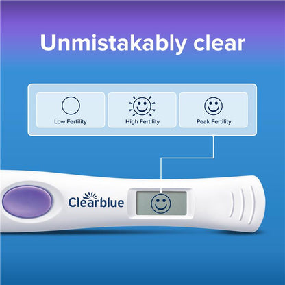 Clearblue Advanced Dual Hormone Digital Ovulation Test Kit, 20 Pack