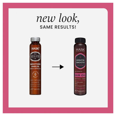 Hask Keratin Vial 18ml | Revitalize Unruly Hair