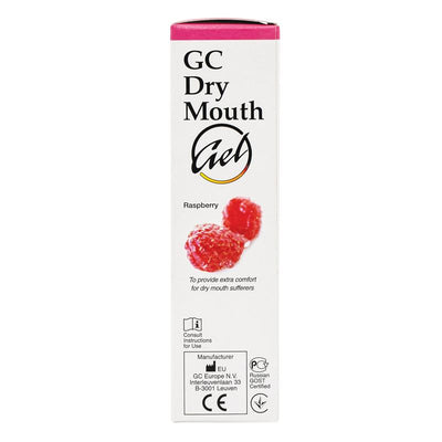 GC Dry Mouth Gel Raspberry - 40g for Oral Comfort