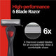 Schick Hydro 6 Refill - 4 Pack High-Performance Blades – view 4 - Auzzistore