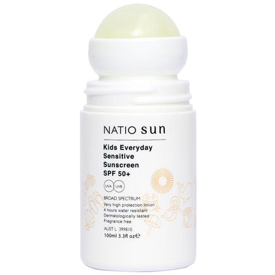 Natio Kids Everyday Sensitive Sunscreen SPF 50+ Roll-On 100ml