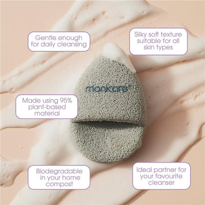 Manicare Biodegradable Plant-Based Reusable Face Cleansing Mitt