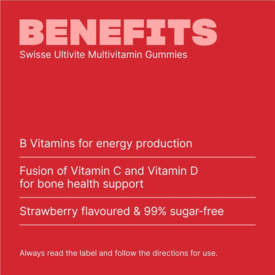 Swisse Multivitamin Gummies - 60 Pack