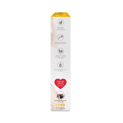 Nad's Natural Body Wax Strips 60 Pack – 90% Natural, Sensitive Skin