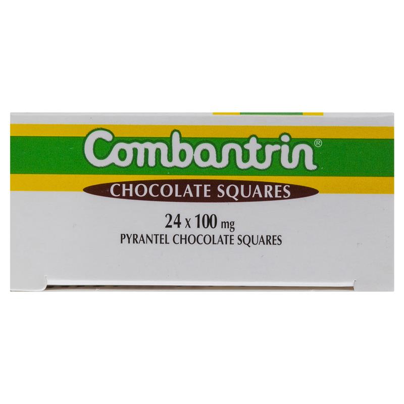 Combantrin Chocolate Squares 24 - Effective Worm Treatment-Auzzi Store