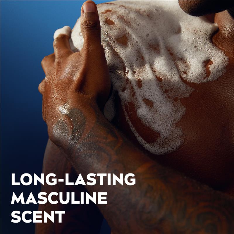 NIVEA Men Deep Clean Shower Gel 500ml – Natural Clay & Biodegradable