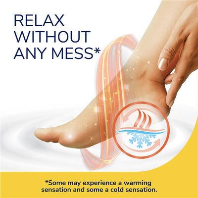 Dr. Scholl's Self-Heating Foot Mask with Epsom Salt & Shea Butter – 1 Pair