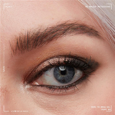 NYX Zero To Brow Gel Taupe
