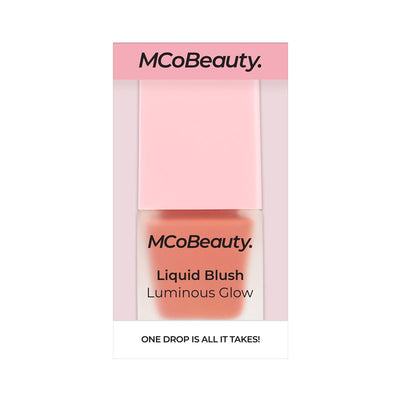 MCoBeauty Liquid Blush Luminous Glow Passion Peachy Pink