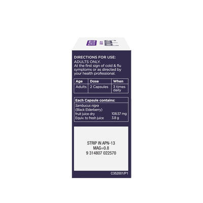 Sambucol Cold & Flu - 24 Capsules
