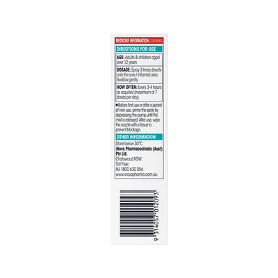 Difflam Plus Sore Throat Anaesthetic Spray Watermelon 30ml - Fast Relief