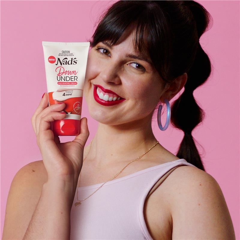 Nads Down Under Hair Removal Cream - 150ml for Gentle Hair Removal