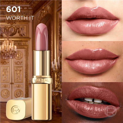 L'Oreal Paris Color Riche Satin Nudes of Worth Lipstick 601 Worth It