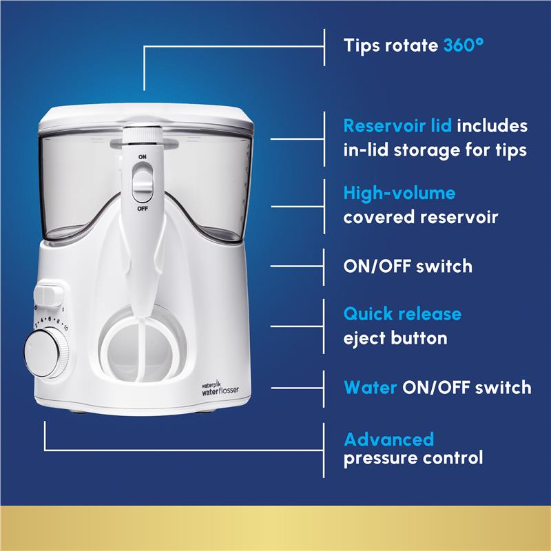 Waterpik Waterflosser Ultra Plus White - 1 Pack - Auzzi Store