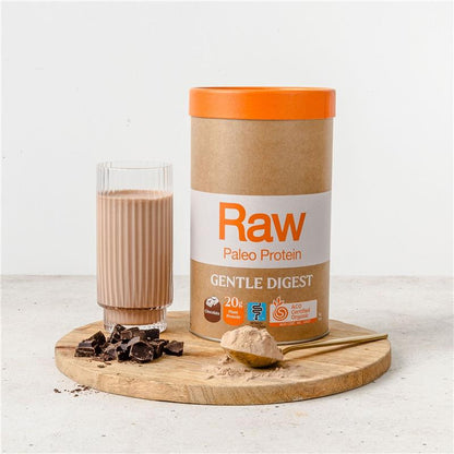 Amazonia RAW Gentle Digest Chocolate 1kg - Organic Plant Protein & Multivitamin