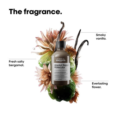 L'Oreal Professionnel Serie Expert Absolut Repair Molecular Shampoo 300ml - Deep Clean & Repair