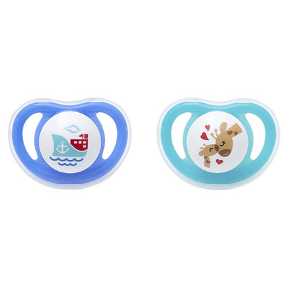 Pigeon MiniLight Pacifier Twin Pack - Size L (12+ Months)
