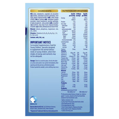 Aptamil Gold+ Stage 3 Sachets - 4 x 33.6g