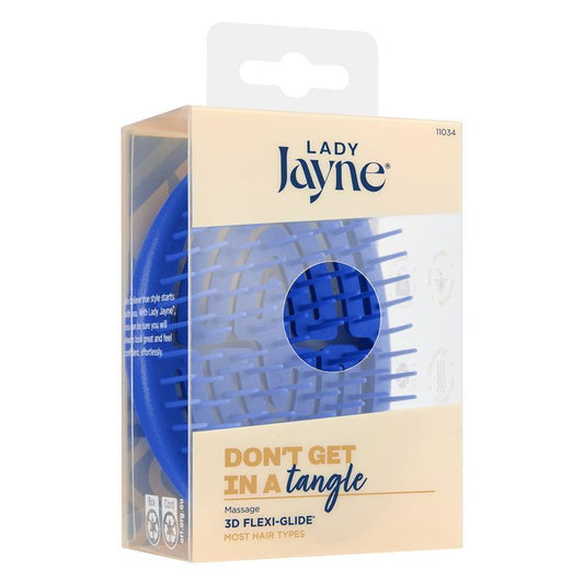 Lady Jayne 3D Flexi Detangler Assorted - Gentle Hair Detangler