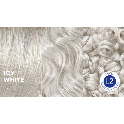 Schwarzkopf Live Colour Semi-Permanent Toner Ice White T1 - Stunning Blonde Finish