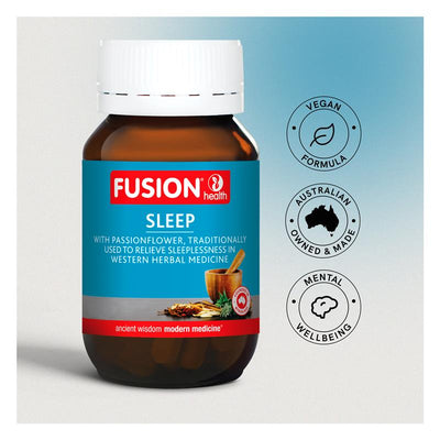 Fusion Sleep 60 Tablets - Natural Sleep Aid