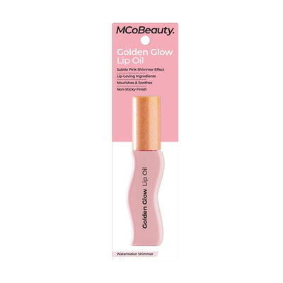 MCoBeauty Golden Glow Lip Oil Watermelon Shimmer - Pink Shimmer