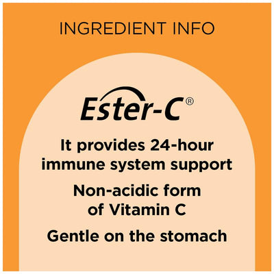 GO Healthy Ester-C Immune Complex 150 Hard Capsules - 24-Hour Immune Support