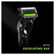 Gillette Labs Exfoliating Men's Razor with Magnetic Stand & 4 Blade Refills – view 4