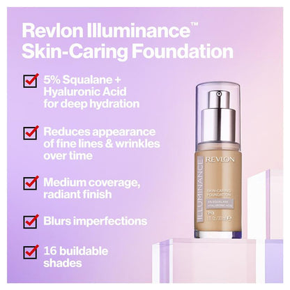 Revlon Illuminance Skin Caring Foundation Light Natural