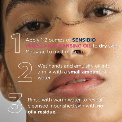 Bioderma Sensibio Micellar Oil Cleanser Makeup Remover for Sensitive Skin - 150ml