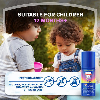 Aerogard Kids Insect Repellent Roll-On 50ml - 6-Hour Protection