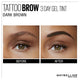 Maybelline Tattoo Brow Gel Tint Dark Brown – view 4