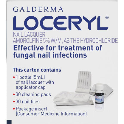 Loceryl Nail Lacquer Kit for Fungal Nail Infections - 5mL-Auzzi Store
